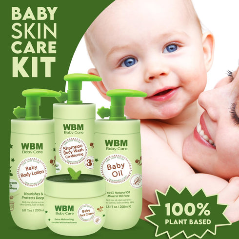 Gentle & Soft Baby Skin Care Kit | WBM BABY CARE